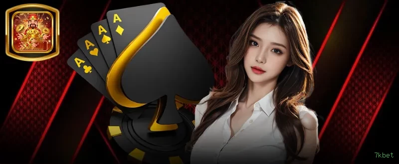 Imagem promocional do cassino online da 7kbet mostrando jogos ao vivo